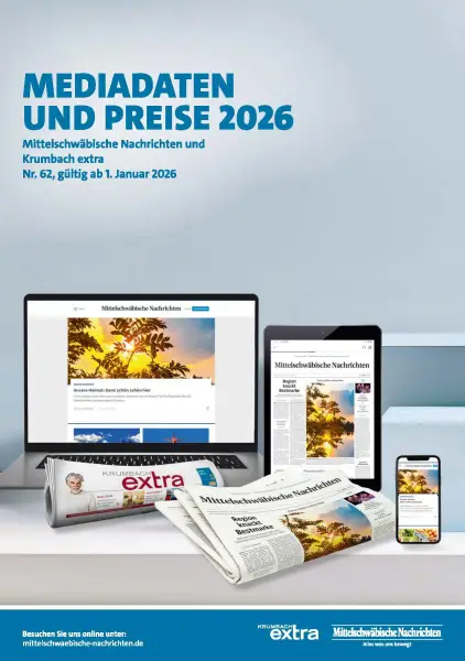 Mediadaten Mittelschwäbische Nachrichten