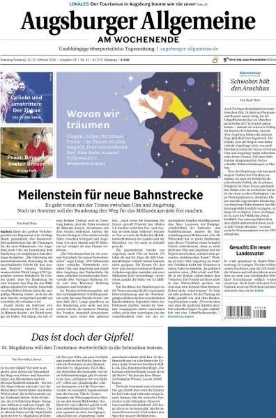 Griffeckenanzeige auf Titelseite