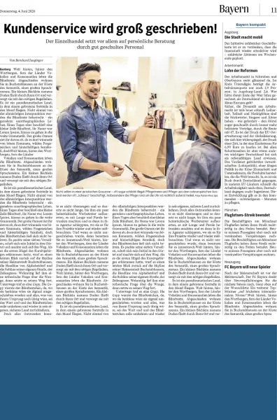 Blattbreite Anzeigen auf Textseiten
